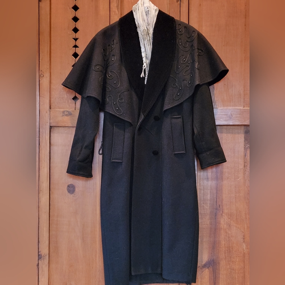 Vintage opera dress coat.